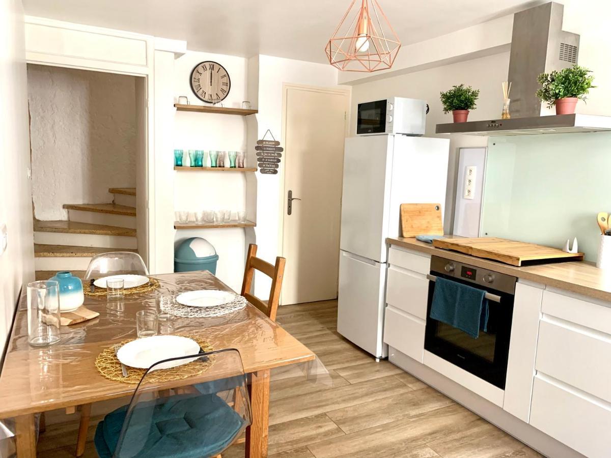 Thuir, Charmante Maison T2 Climatisee Villa Luaran gambar